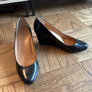 J Crew Size 10 Wedge Heel (worn)